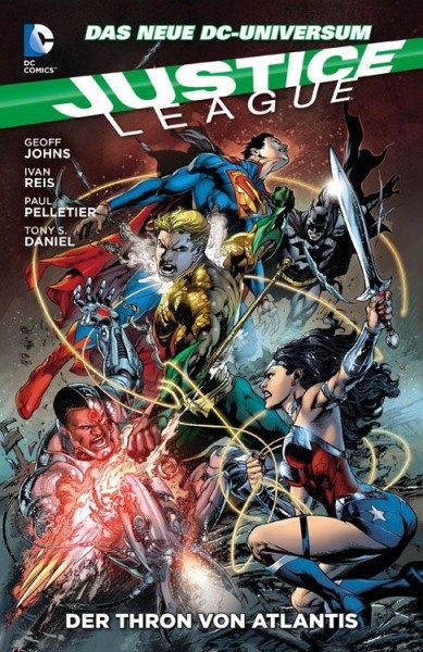 Justice League Paperback 3 (2013) - Der Thron von Atlantis Hardcover
