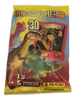 Dinosaurier wie ich! Stickerkollektion - 1 3D-Tüte