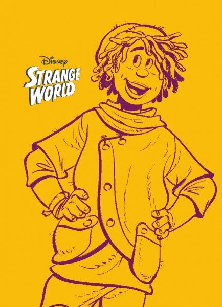 Disney Strange World - Sticker & Cards - Limited Edition Card Nummer 2 - Eathan