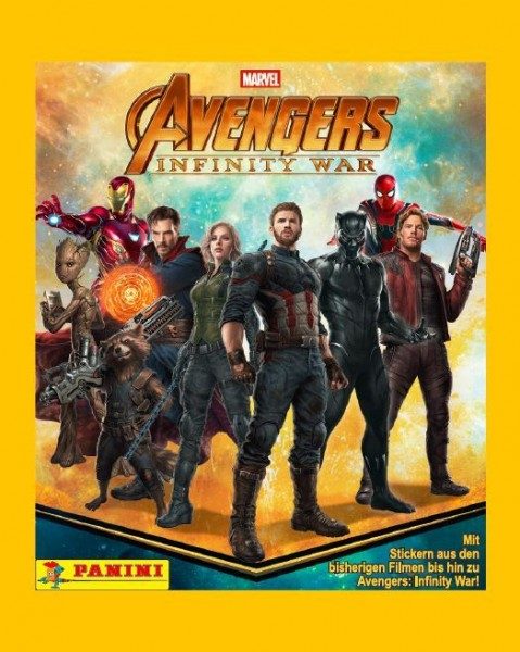 Avengers Infinity War Sticker und Trading Cards Kollektion - Tüte