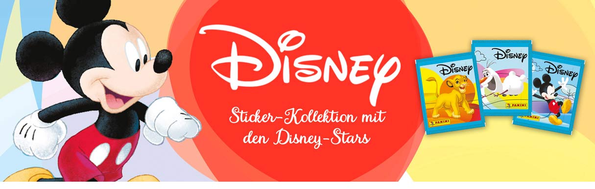 Panini Disney Mix Sticker Serie 1 Display 36 Tüten 180 Bilder Stickeralbum Neu 