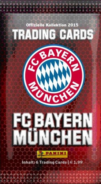 Bayern München Trading Cards Kollektion 2014/15 - Tüte