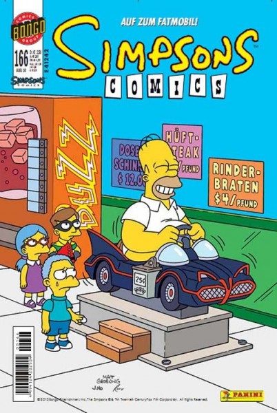 Simpsons Comics 166