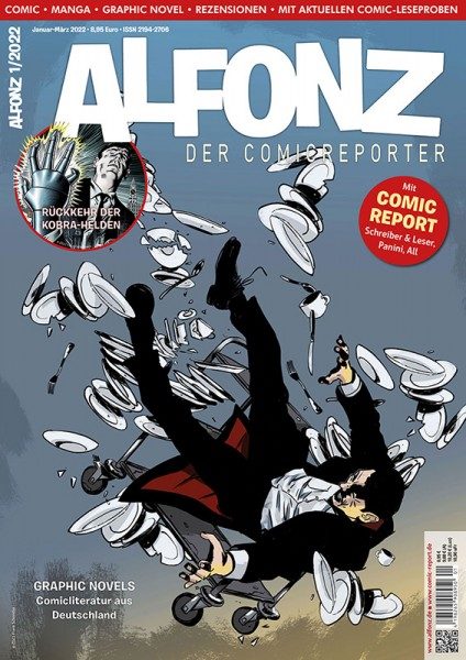 Alfonz - Der Comicreporter 01/2022 Cover