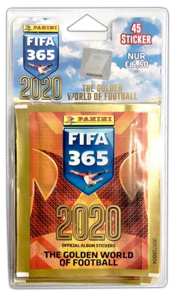 Panini FIFA 365 2020 Stickerkollektion – Blister