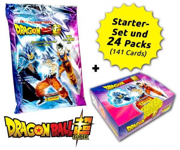 Dragon Ball Super - Trading Cards - Box-Bundle mit 24 Packs