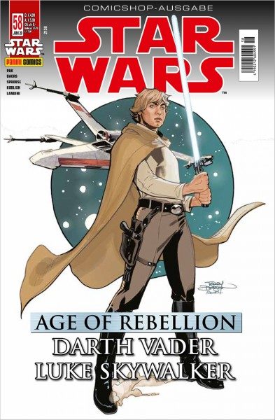 Star Wars 58: Age of Rebellion - Darth Vader & Luke Skywalker - Comicshop Ausgabe Cover
