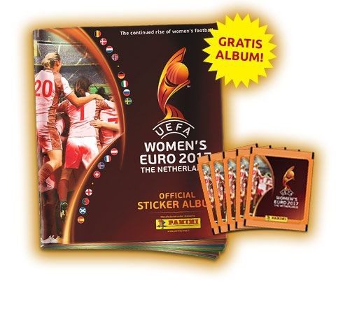 UEFA Women's Euro 2017 Stickerkollektion zur Fußball Europameisterschaft der Frauen - Bundle 3