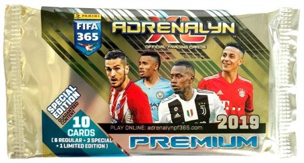 Panini FIFA 365 Adrenalyn XL 2019 Kollektion – Premium-Tüte