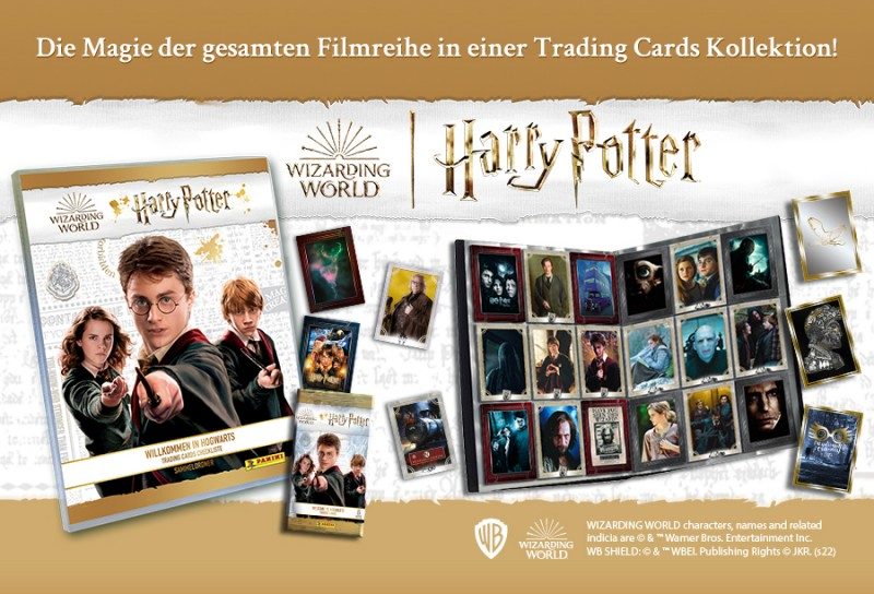 Harry Potter - Willkommen in Hogwarts - Trading Cards