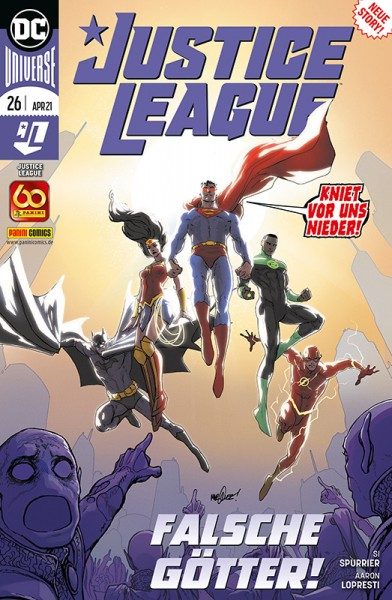 Justice League 26 - Falsche Götter! Cover