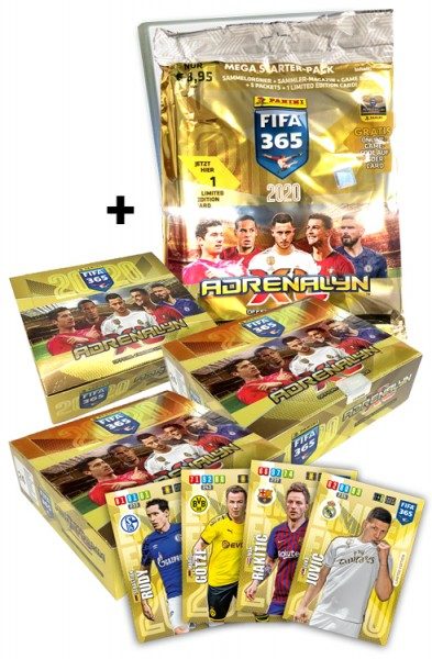 Panini FIFA 365 Adrenalyn XL 2020 Kollektion – Mega Bundle Spezial