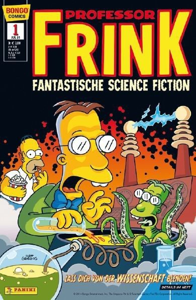 Simpsons Comics präsentiert - Professor Frink 1