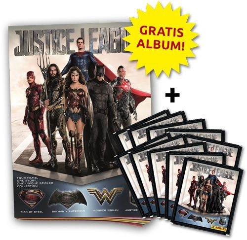 Justice League Stickerkollektion - Bundle 2