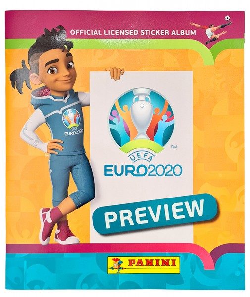 UEFA EURO 2020 - Official Sticker Preview Collection - International Album