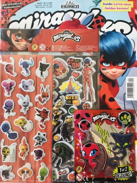Miraculous Magazin 04/21 Cover mit Extra
