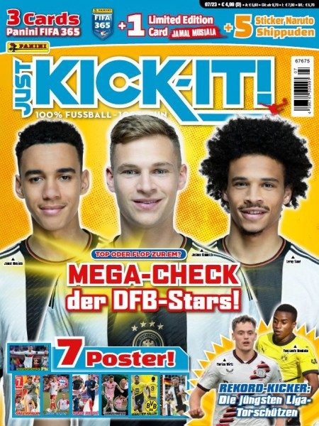 Just Kick-it! Magazin 07/23 Cover