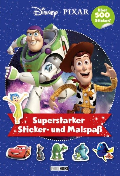 Disney Pixar - Superstarker Sticker- und Malspaß - Cover