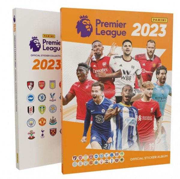 Premier League 2023 Stickerkollektion - Hardcover Album mit Slip-Case