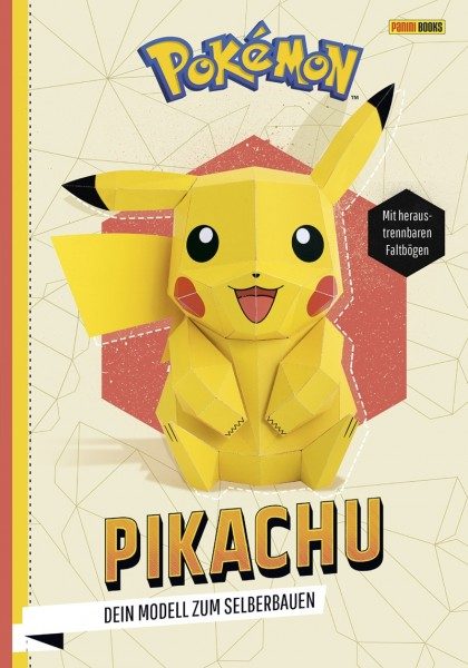 Pokémon - Pikachu - Modell zum Selberbauen - Cover