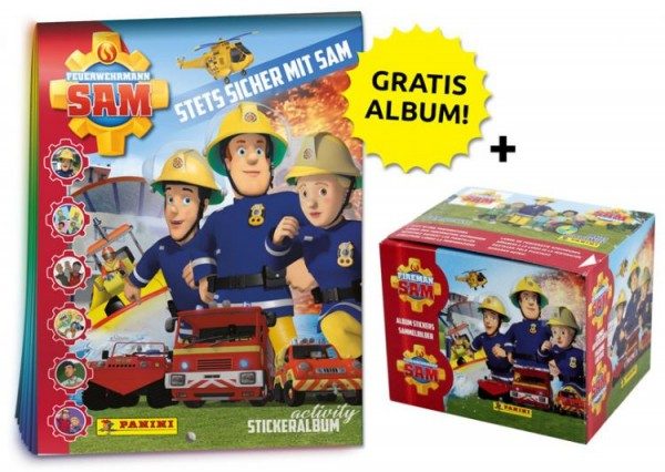 Feuerwehrmann Sam Stickerkollektion – Sticker-Starter-Bundle 