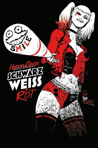 Harley Quinn - Schwarz, Weiß und Rot Hardcover 
