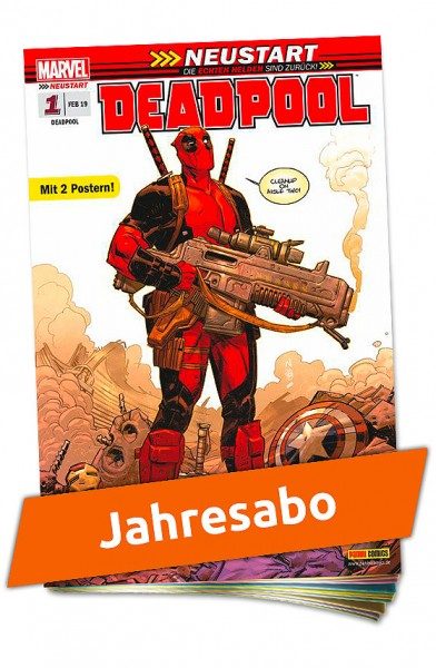 Jahresabo - Deadpool Heft
