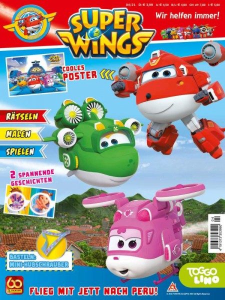 Super Wings Magazin 04/21 Cover