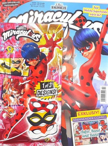 Miraculous Magazin 02/21 Cover mit Extra