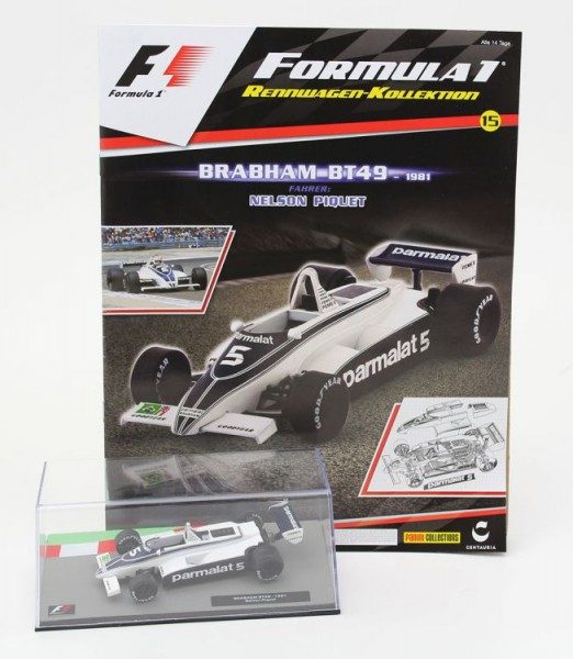 Formula 1 Rennwagen-Kollektion 15 - Nelson Piquet (Brabham BT49)