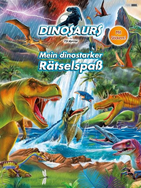 Dinosaurs by P.D. Moreno - Mein dinostarker Rätselspaß Cover