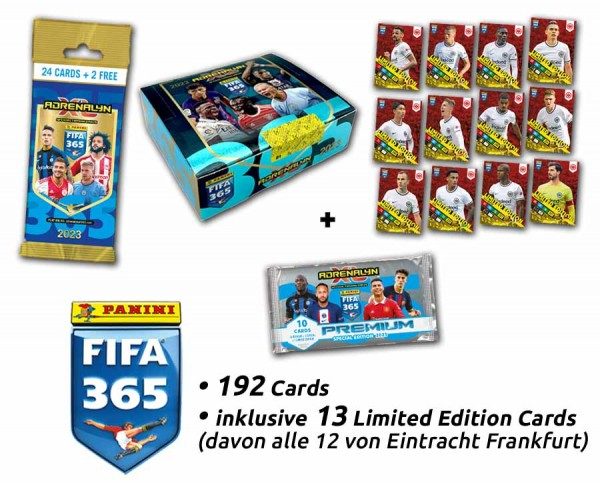 Panini FIFA 365™ Adrenalyn XL™ 2023 – Eintracht-Bundle