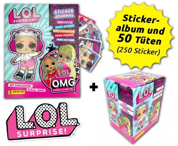 L.O.L. Surprise! O.M.G. Stickerkollektion - Box-Bundle