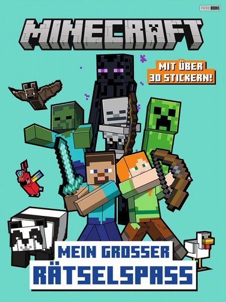 Minecraft - Mein großer Rätselspaß - Cover