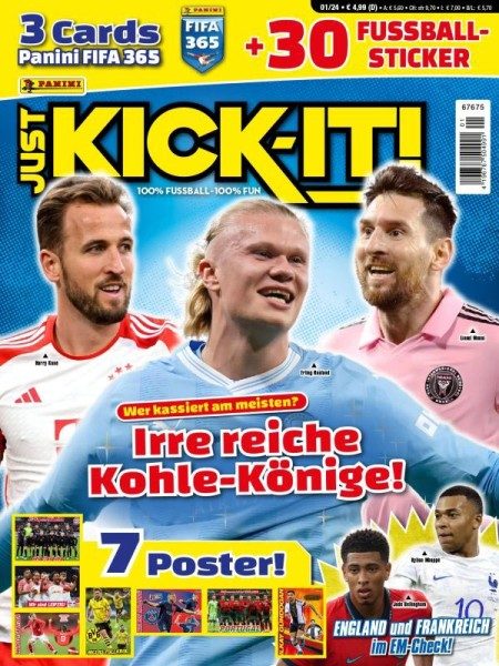 Just Kick-it! Magazin 01/24 - Cover