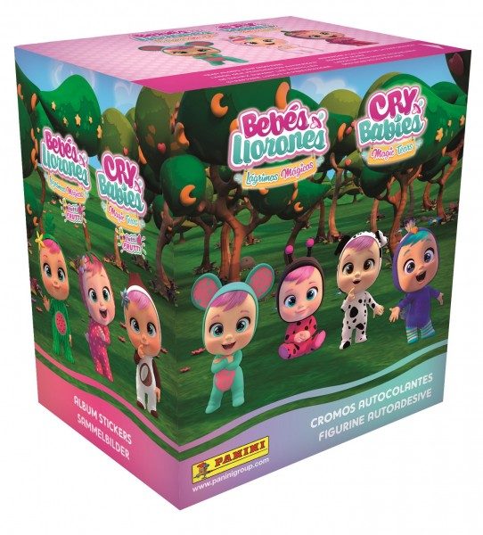 Cry Babies - Stickerkollektion - Box mit 36 Tüten