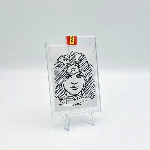 Handgezeichnete Sketchcard von Goran Sudžuka 9 - Wonder Woman