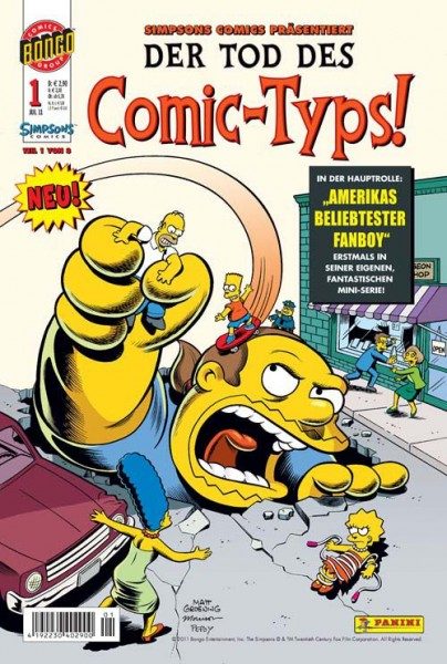 Simpsons Comics präsentiert - Der Tod des Comic-Typs 1