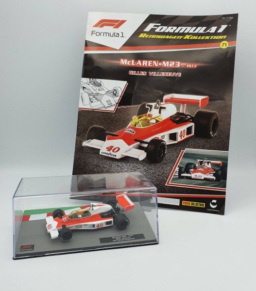 Formula 1 Rennwagen-Kollektion 71 - Gilles Villeneuve (McLaren M23)