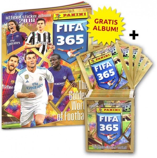 Panini FIFA 365 2018 Stickerkollektion - Bundle 1
