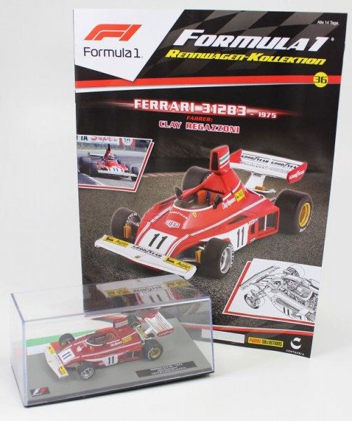 Formula 1 Rennwagen-Kollektion 36 - Clay Regazzoni (Ferrari 312B3)