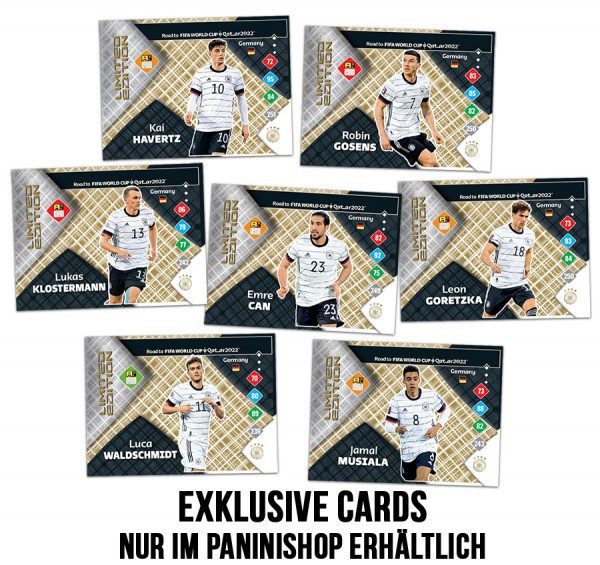 Panini FIFA Road To Worldcup 2022 Adrenalyn XL – LE Cards – DFB Set