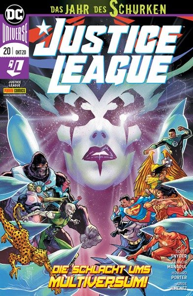 Justice League 20 Cover