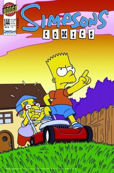 Simpsons Comics 144