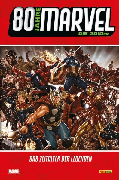 80 Jahre Marvel: Die 2010er - Das Zeitalter der Legenden Cover