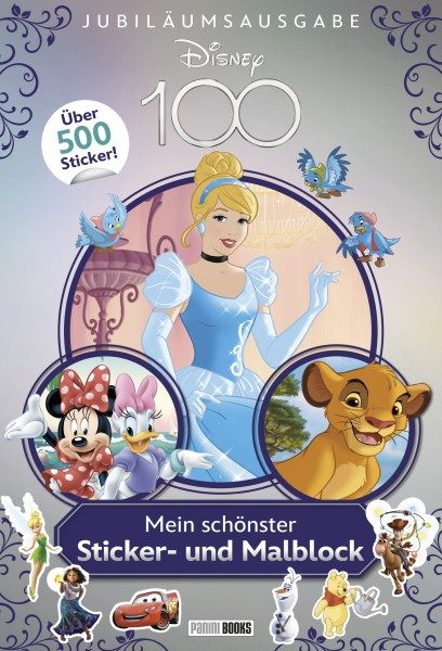 Disney 100 - Mein schönster Sticker- und Rätselblock
