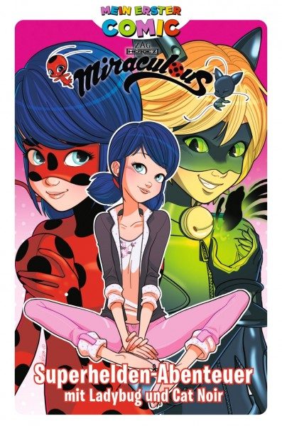 Mein erster Comic - Miraculous - Superhelden-Abenteuer mit Ladybug und Cat Noir - Cover