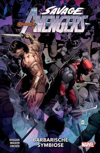 Savage Avengers 4 - Barbarische Symbiose Cover