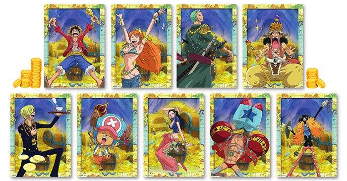 PANINI ECHANGE - One Piece - Sticker album + cards 