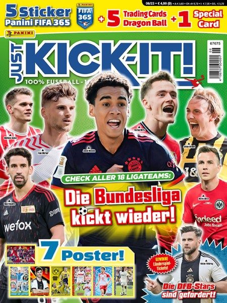 Just Kick-it! Magazin 06/23 - Cover